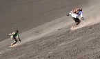 Vulkan-Surfen auf dem Cerro Negro Bild: Vulkan-Surfen auf dem Cerro Negro