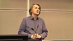 Christian Zeller bei der Ringvorlesung Bild: Christian Zeller bei der Ringvorlesung