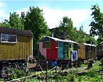Lohmühle Berlin - Ansichten einer Wagenburg Bild: Lohmühle Berlin - Ansichten einer Wagenburg